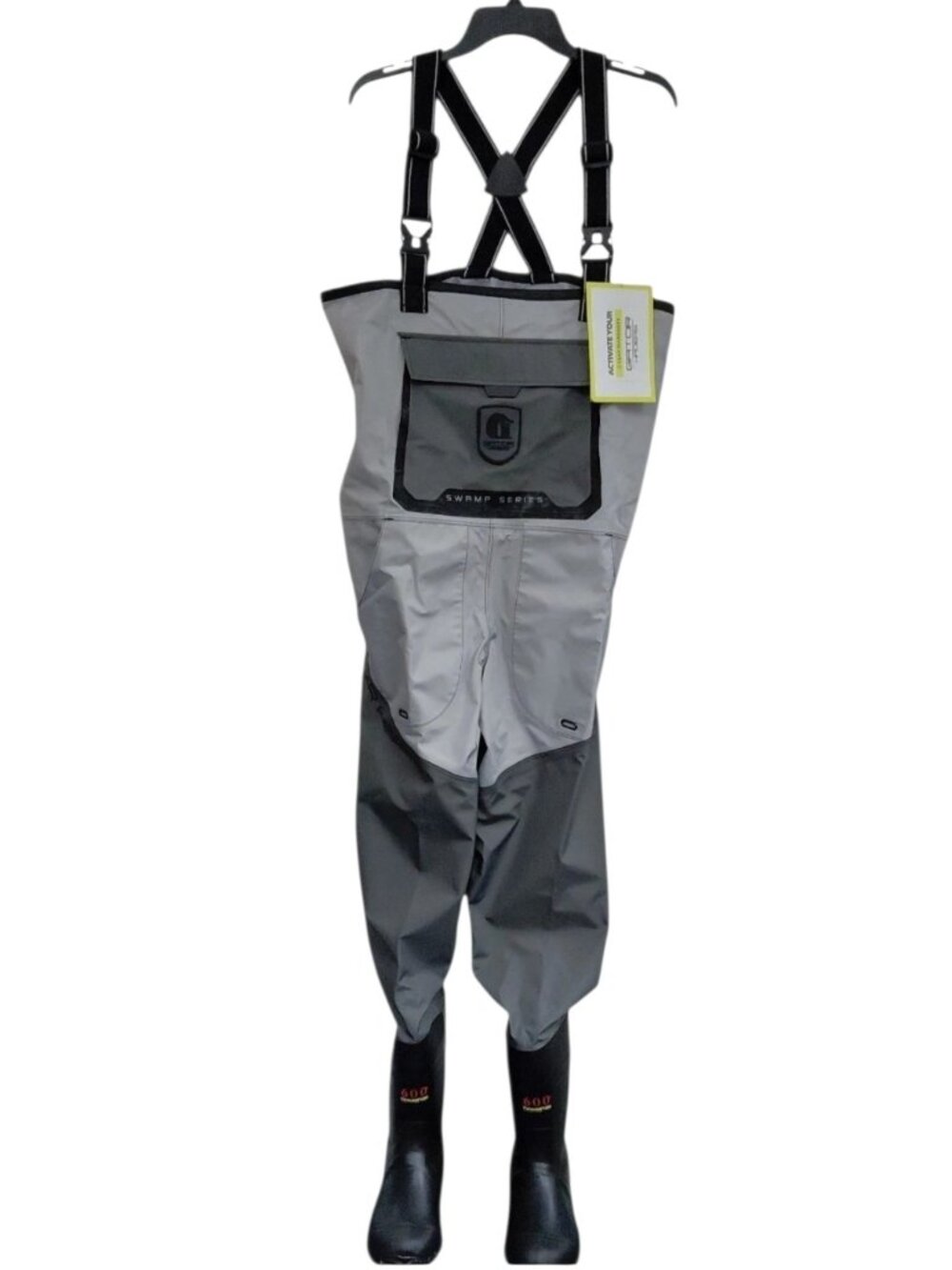 Gator Waders Uninsulated Swamp Waders Grey Womens Size 8 NWT